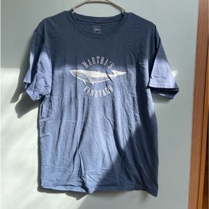 Martha’s vineyard blue t shirt